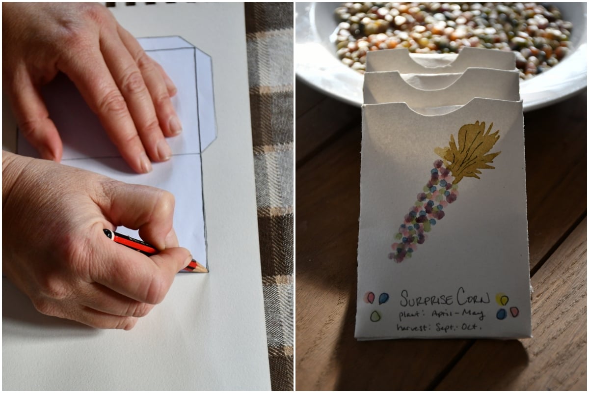 Super Easy DIY Printable Seed Packets – Free PDF Pattern